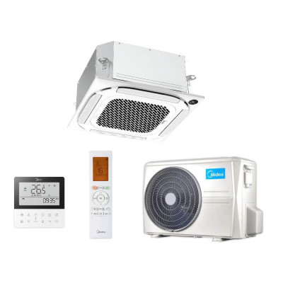 Kasetinis šilumos siurblys oras-oras Midea Compact 3,50/3,80 kW
