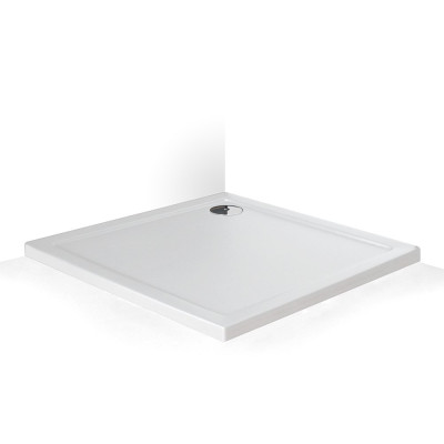 Dušo padėklas Roth FLAT STONE 1000×900., baltas