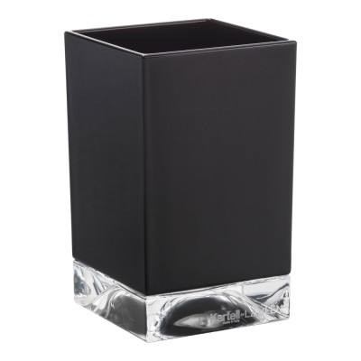 Stiklinė Laufen KARTELL Boxy, plastikas, spalva - nepermatoma juoda