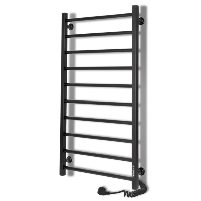 Džiovintuvas Laris Alfa C10, 500x900, juodas matinis, pajungimas ir valdymas dešinėje Džiovintuvas Laris Alfa C10, 500x900, juodas matinis, pajungimas ir valdymas dešinėje