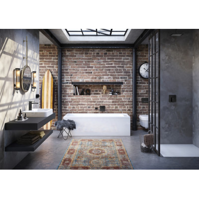 Vandens nuleidimo mygtukas VILLEROY&BOCH ViConnect E300 matinės antracito spalvos, nuotrauka 4