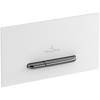 Vandens nuleidimo mygtukas VILLEROY&BOCH ViConnect E300 baltos matinės spalvos