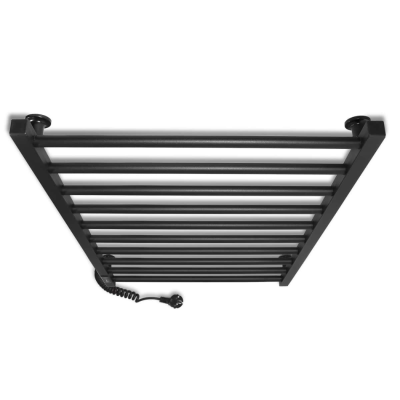 Džiovintuvas Laris Alfa C10, 500x900, juodas matinis, pajungimas ir valdymas kairėje Džiovintuvas Laris Alfa C10, 500x900, juodas matinis, pajungimas ir valdymas kairėje