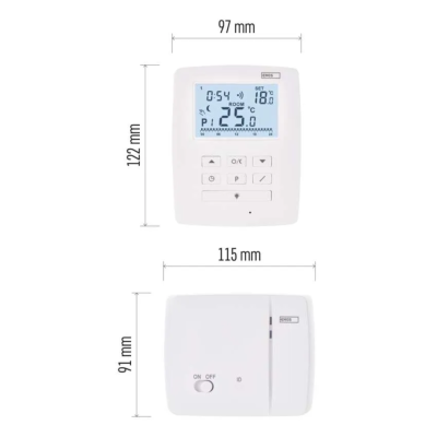 Belaidis termostatas Emos P5611OT su „OpenTherm“ jungtimi Belaidis termostatas Emos P5611OT su „OpenTherm“ jungtimi