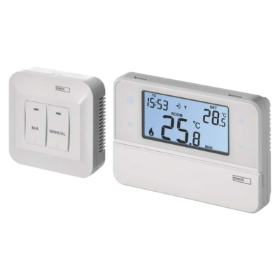 Belaidis kambario termostatas EMOS P5616OT su OpenTherm jungtimi Belaidis kambario termostatas EMOS P5616OT su OpenTherm jungtimi
