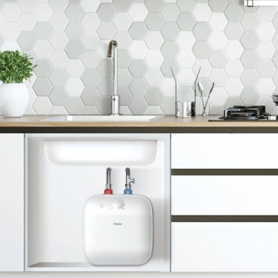 Vandens šildytuvas HAIER ES10V-SQM2EU 10L, po kriaukle Vandens šildytuvas HAIER ES10V-SQM2EU 10L, po kriaukle