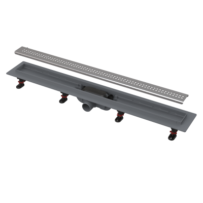 Dušo latakas Alcadrain APZ9 Simple, 950 mm, plastikinis, su nerūdijančio plieno grotelėmis