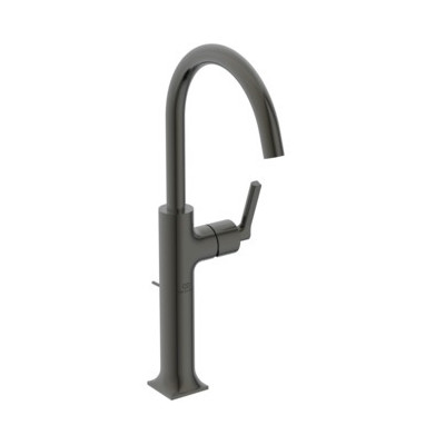 Maišytuvas praustuvui-dubeniui Ideal Standard Joy, aukštas, su dugno vožtuvu, spalva - Magnetic Grey