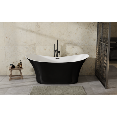 „Amber Black&White“ laisvai stovinti vonia