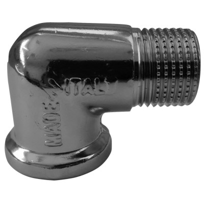 Alkūnė 092 vidus/išorė 1/4“ chromas Pattaroni