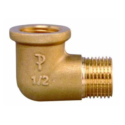 Alkūnė 90° PATTARONI 1", žalvaris