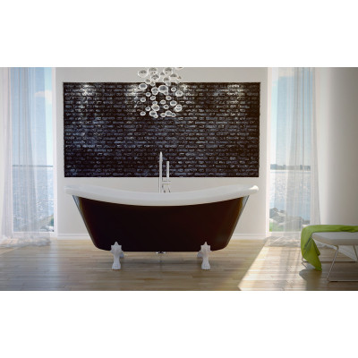 „Amelia Black&White“ laisvai stovinti vonia