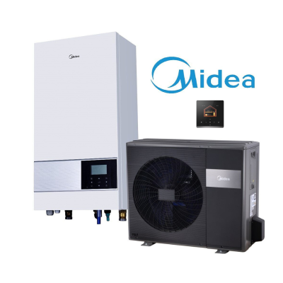 Midea šilumos siurblys oras-vanduo M-THERMAL ARCTIC 4,25/4,40 kW be integruoto boilerio Midea šilumos siurblys oras-vanduo M-THERMAL ARCTIC 4,25/4,40 kW be integruoto boilerio