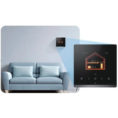 Šilumos siurblys oras-vanduo monoblokas Midea ARCTIC 6 kW, R290 Šilumos siurblys oras-vanduo monoblokas Midea ARCTIC 6 kW, R290