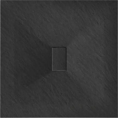 Dušo padėklas Mexen Hugo kvadratinis SMC 100 x 100 cm, 42701010 cm, juodas Dušo padėklas Mexen Hugo kvadratinis SMC 100 x 100 cm, 42701010 cm, juodas
