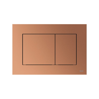 TECEnow plastikinis vandens nuleidimo klavišas Metallic, raudona bronza