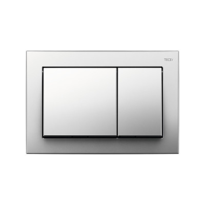 TECEbase plastikinis vandens nuleidimo klavišas, blizgus chromas