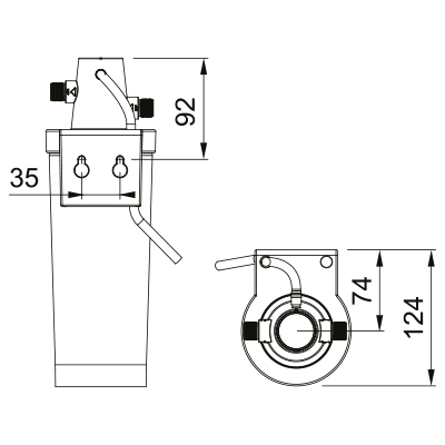 Franke ACC Clear Water M filtravimo rinkinys