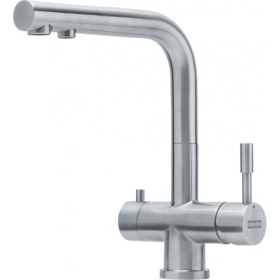 Plautuvės maišytuvas Franke Atlas Clear Water su filtru ir fiksuotu snapeliu, Nerūd.plienas Plautuvės maišytuvas Franke Atlas Clear Water su filtru ir fiksuotu snapeliu, Nerūd.plienas