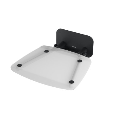 Dušo sėdynė Ravak Ovo B II, kvadratinė, B8F0000059, clear/juoda Dušo sėdynė Ravak Ovo B II, kvadratinė, B8F0000059, clear/juoda