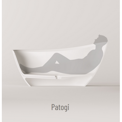 Vonia PERLA ONDA 157,5x74, silkstone balta - 4