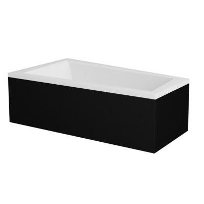 „Intima Black“ asimetriniai vonios apdailos skydai