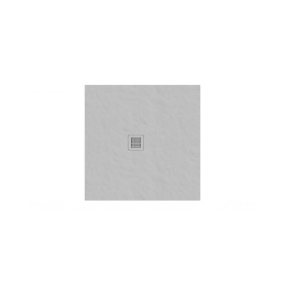 Lengvojo marmuro Ravak dušo padėklas Slate Pro 80x80, Smoke grey, kvadratinis Lengvojo marmuro Ravak dušo padėklas Slate Pro 80x80, Smoke grey, kvadratinis