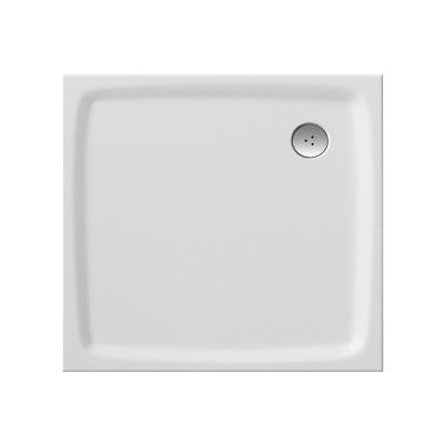 Kompozitinis dušo padėklas Ravak Perseus Pro Flat 90x90, baltas, kvadratinis