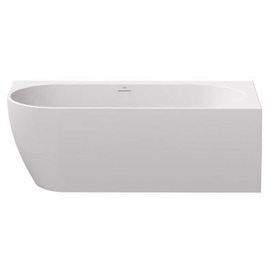 Laisvai pastatoma vonia Ravak Freedom Corner D, 170x80 cm, Balta, sifono dangtelis baltos/juodos/chromo spalvos