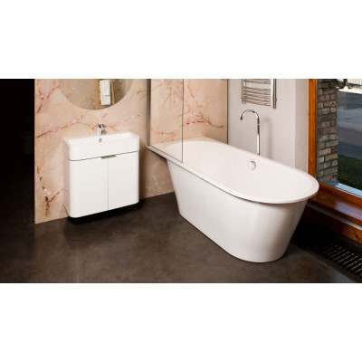 Vonia VARIO XL 180x80, kampai C,D, sifonas chromas - 3