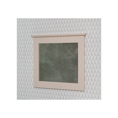 Veidrodis Balteco Classic su MDF rėmais 100cm, balta spalva