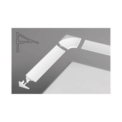 Apdailos juostelė Ravak XB462000001, 11/2000 mm, balta Apdailos juostelė Ravak XB462000001, 11/2000 mm, balta