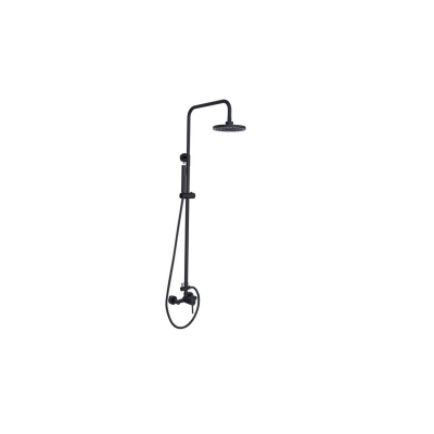 Dušo sistema Besco Veo/Zea/Decco/Illusion, juoda matinė