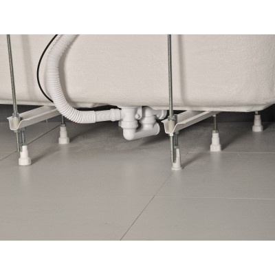 Vonios atramos Ravak 10°, Chrome 160/170x105 Vonios atramos Ravak 10°, Chrome 160/170x105