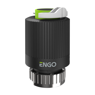 ENGO E30NC-24 termoelektrinė pavara 24 V NC, juoda ENGO E30NC-24 termoelektrinė pavara 24 V NC, juoda