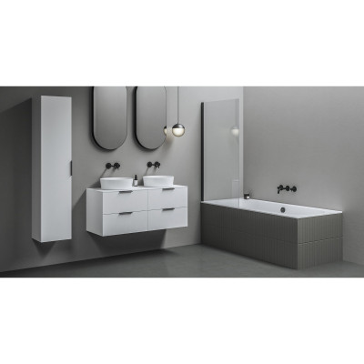 Stačiakampė vonia Ravak City Slim, 180x80, balta