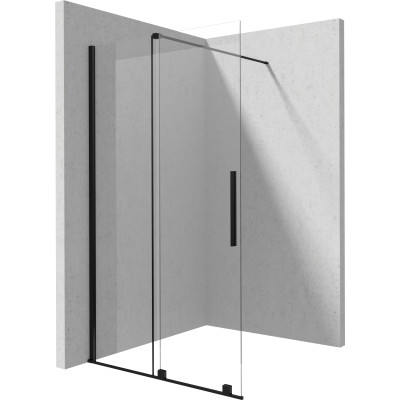 120 cm pločio „walk-in“ dušo kabina – stumiamoji