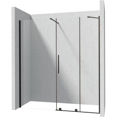 90 cm pločio „walk-in“ dušo kabina – stumiamoji - 7