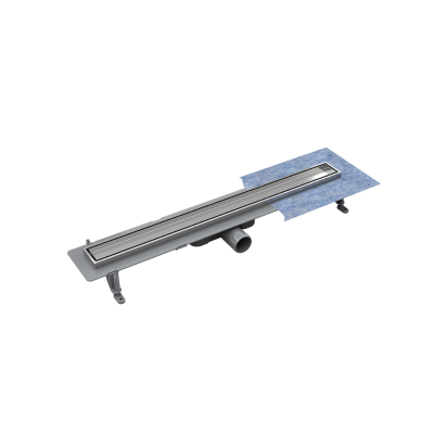 Dušo latakas Besco Virgo, 80 cm su įklijuojama plytele