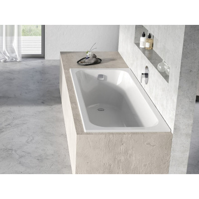 Stačiakampė vonia Ravak Chrome Slim, 160x70, balta