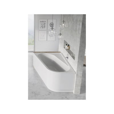 Kampinė vonia Ravak Chrome  170x105 K, balta