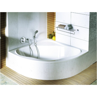 Kampinė vonia Ravak NewDay 140x140, balta