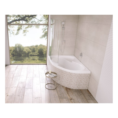 Kampinė vonia Ravak Rosa II 150x105 K, balta