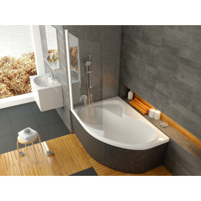 Kampinė vonia Ravak Rosa II 170x105 K, balta