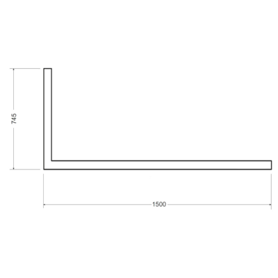 Vonios Besco Vitae uždanga, OAV-150-PKC, 150x70 cm, juoda
