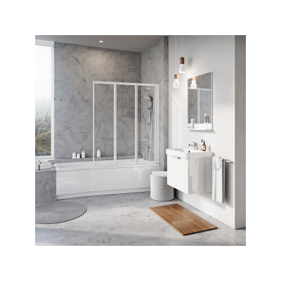 Kampinė vonia Ravak BeHappy II 160x75 K, balta