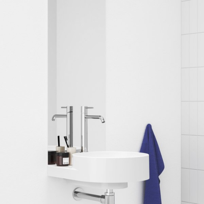 Praustuvo maišytuvas Espirit 340 mm, su BeCool, be dugno vožtuvo, chromuotas