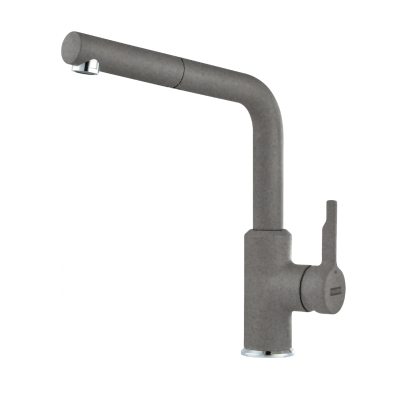 Plautuvės maišytuvas Franke Urban su ištraukiama žarna, pilka