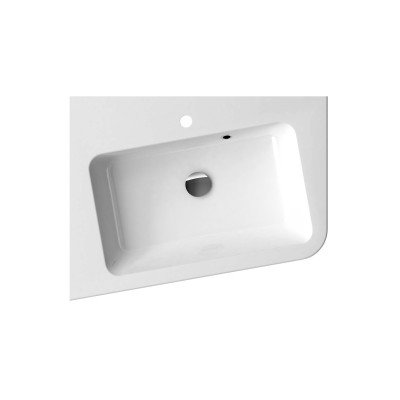 Pakabinamas arba baldinis praustuvas Ravak 10° 55x48,5 cm K, baltas Pakabinamas arba baldinis praustuvas Ravak 10° 55x48,5 cm K, baltas