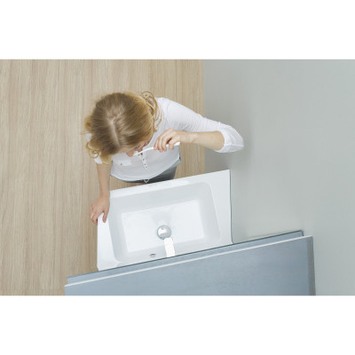 Pakabinamas arba baldinis praustuvas Ravak 10° 65x53,5 cm K, baltas Pakabinamas arba baldinis praustuvas Ravak 10° 65x53,5 cm K, baltas